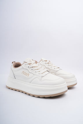Tenis blancos x beige clásicos