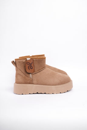 Botines ugg taupe clásicos