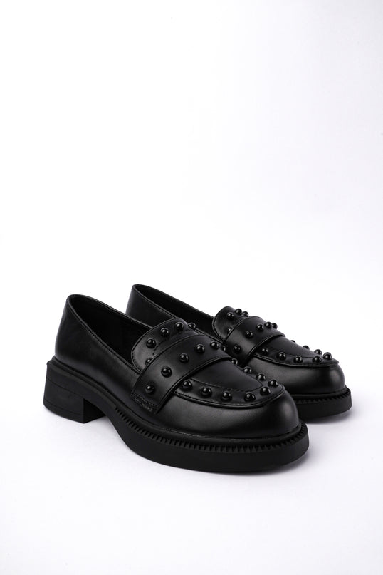 Mocasines negros x taches