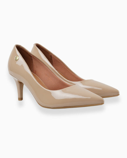 tacón Beige con Punta Fina