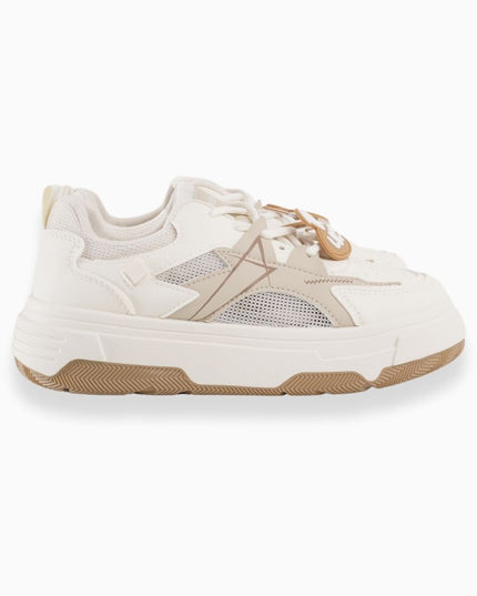 Tenis BEIGE con Hebilla LOVE
