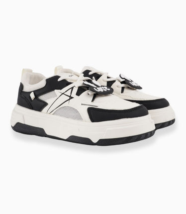 Tenis Blanco x Negro con Hebilla LOVE