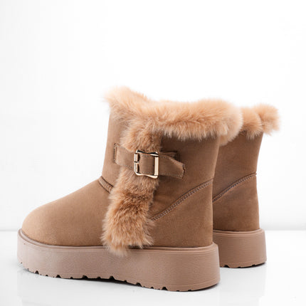 BOTAS UGG TAUPE PELUCHE