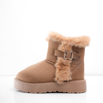 BOTAS UGG TAUPE PELUCHE