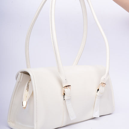 Bolso brillante blanco trendy