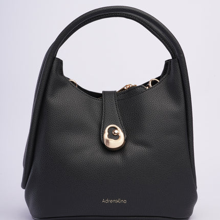 Bolso mediano negro elegante