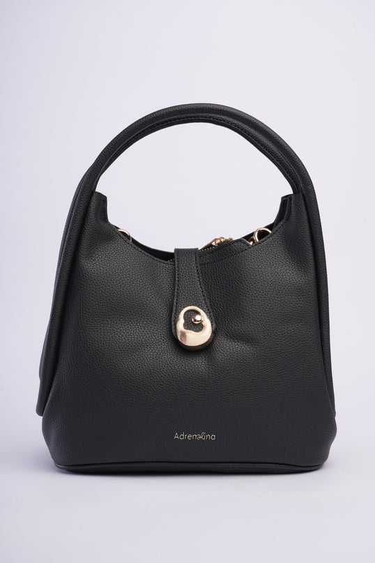 Bolso mediano negro elegante