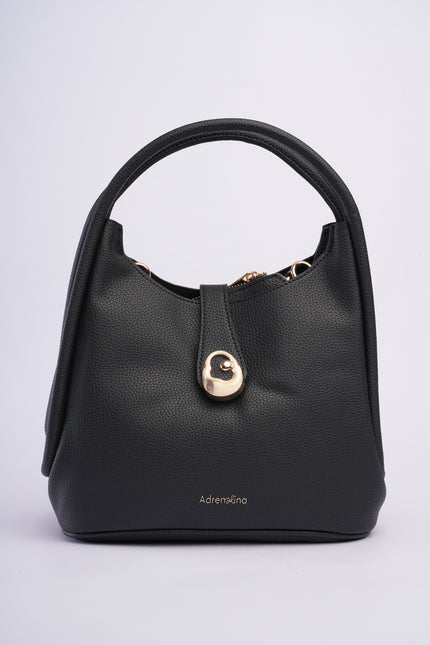 Bolso mediano negro elegante