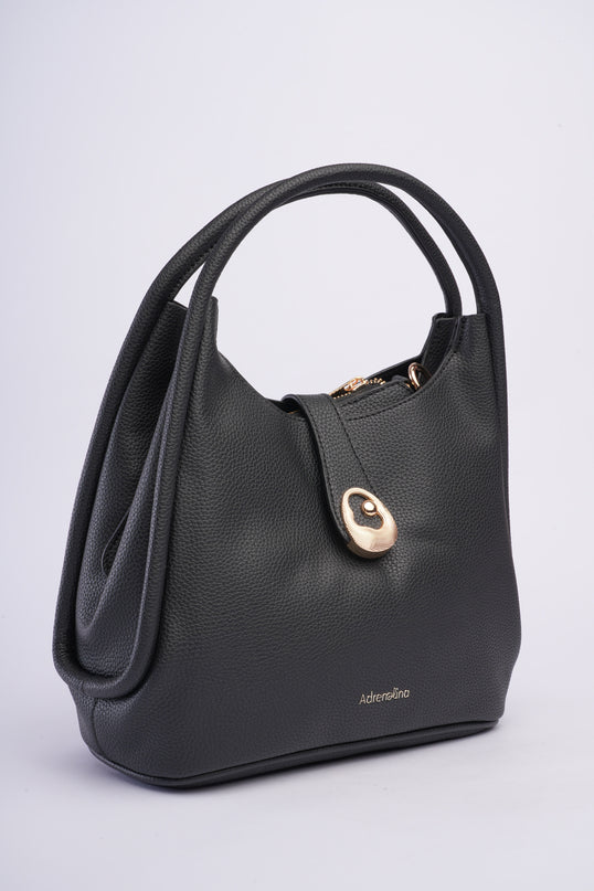 Bolso mediano negro elegante