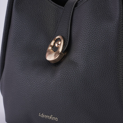Bolso mediano negro elegante