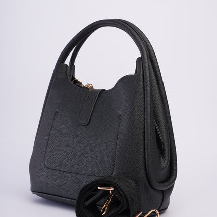 Bolso mediano negro elegante