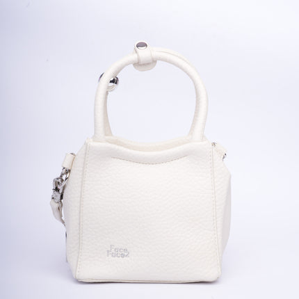 Bolso minimalista blanco