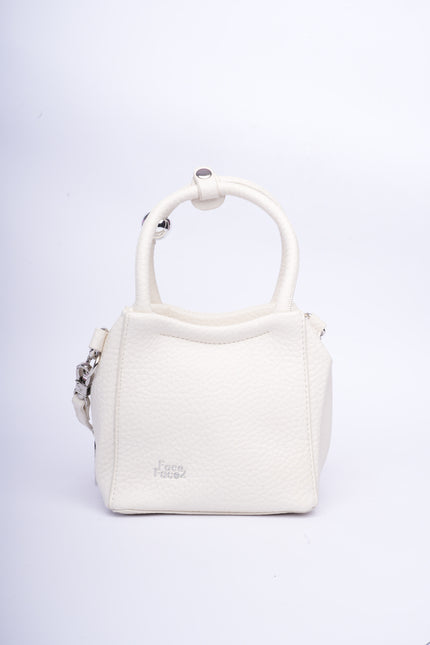 Bolso minimalista blanco