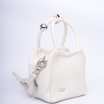 Bolso minimalista blanco