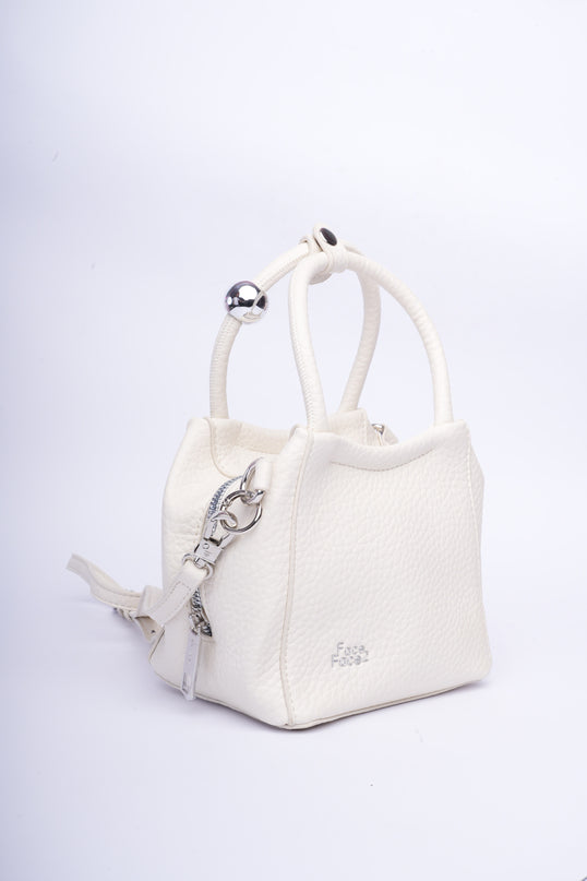 Bolso minimalista blanco