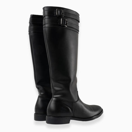 Botas largas negras con hebillas