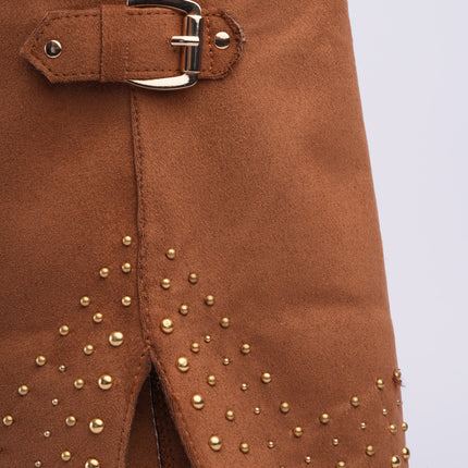 Botas tipo western camel con capa