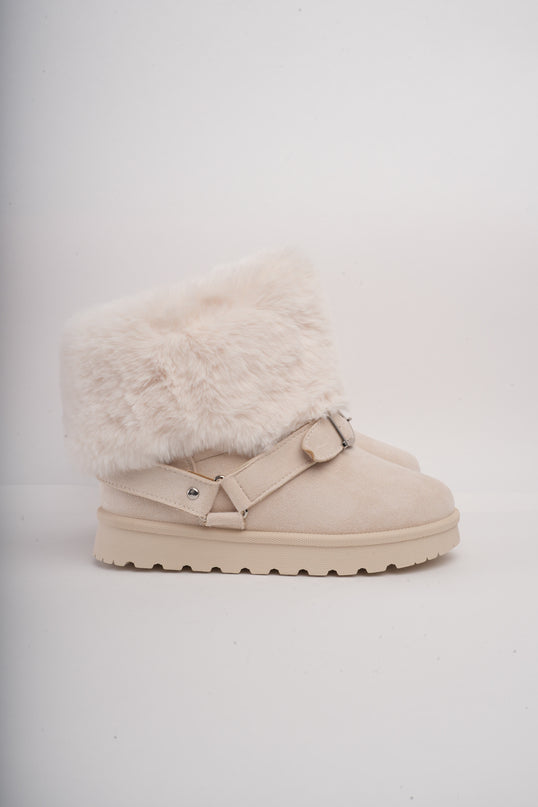 Botas ugg arena cuello peluche