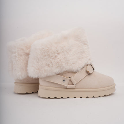 Botas ugg arena cuello peluche