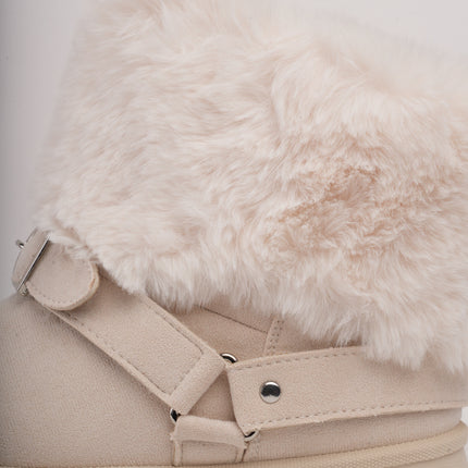 Botas ugg arena cuello peluche