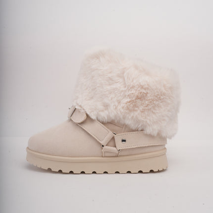 Botas ugg arena cuello peluche