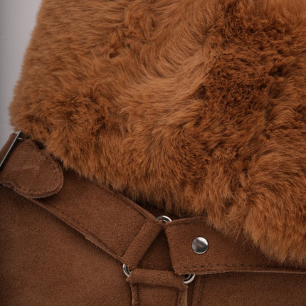 Botas ugg miel cuello peluche