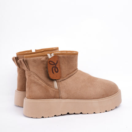 Botines ugg taupe clásicos