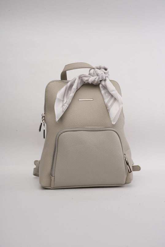 Morral gris grande x pañoleta