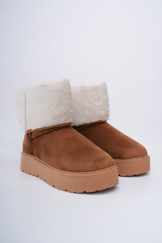Botas ugg miel peluche externo