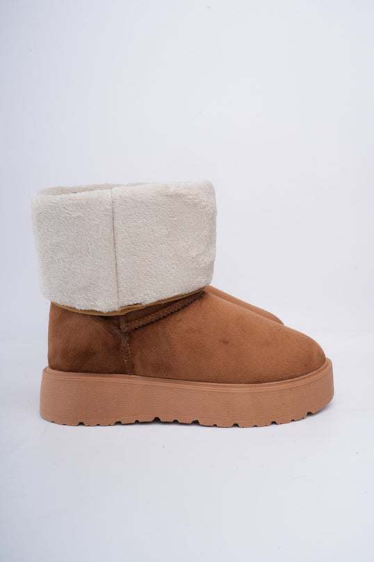 Botas ugg miel peluche externo