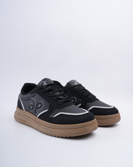 Tenis negros x gamuza