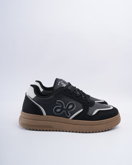 Tenis negros x gamuza
