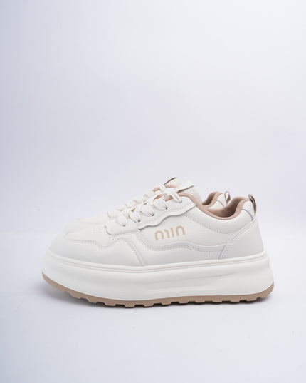 Tenis blancos x beige clásicos