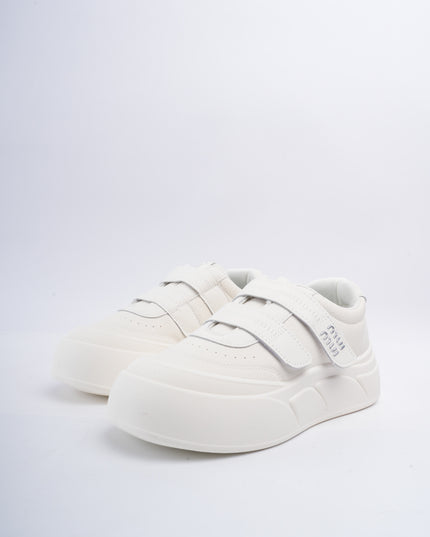 Tenis blancos x velcro