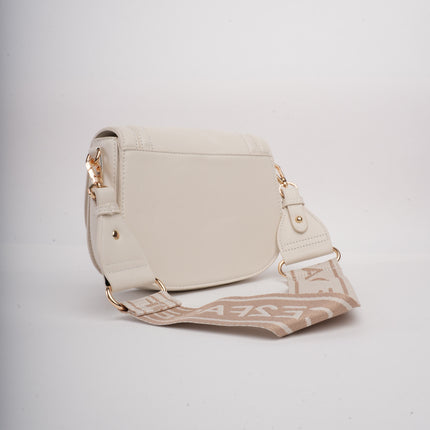 Bolso blanco con correa ajustable