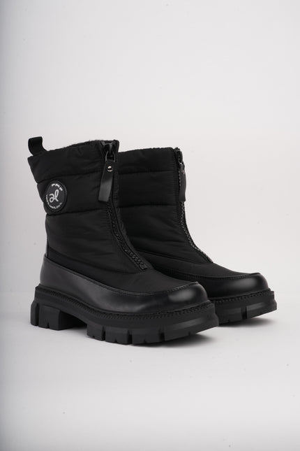 Botines de invierno negras x cremallera