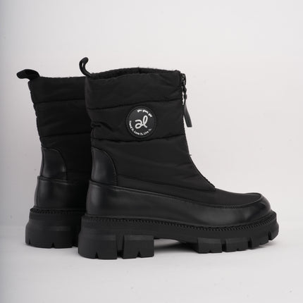 Botines de invierno negras x cremallera