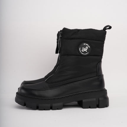 Botines de invierno negras x cremallera