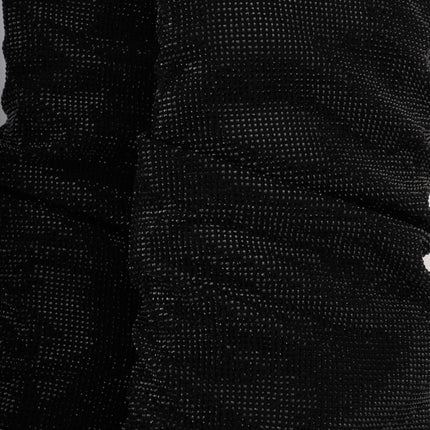 Botas negras x brillos caña larga