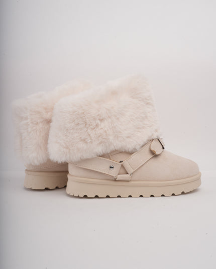 Botas ugg arena cuello peluche