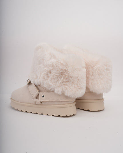Botas ugg arena cuello peluche