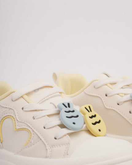 Tenis crema x detalles colores