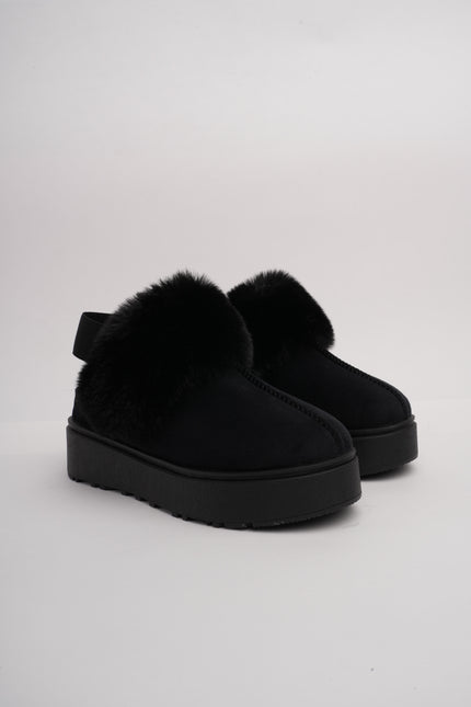 SUECOS UGG NEGROS PELUCHE