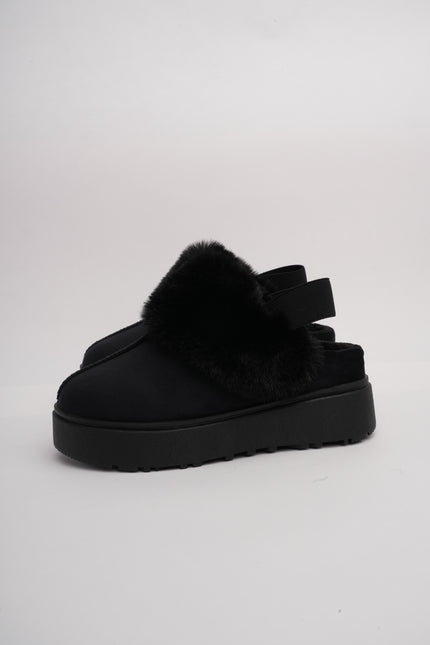 SUECOS UGG NEGROS PELUCHE