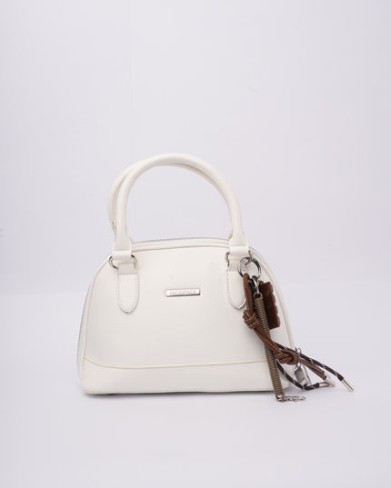 Bolso mediano blanco x accesorio