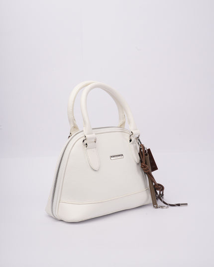 Bolso mediano blanco x accesorio