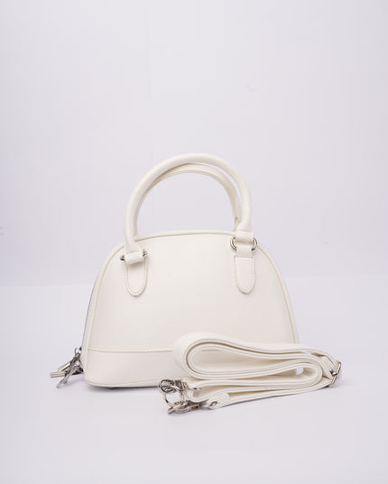 Bolso mediano blanco x accesorio
