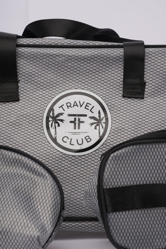 Set organizador de viaje negro