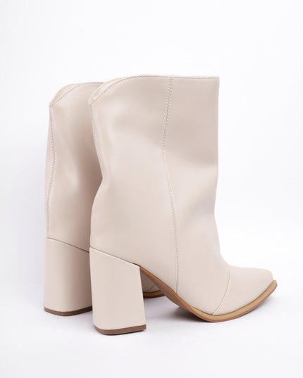 Botines hueso punta fina