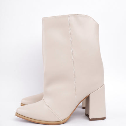 Botines hueso punta fina